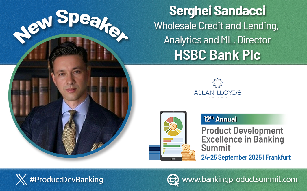 What EWIs are, and why they matter more than ever?
Will discuss Serghei Sandacci at the 12th Annual #Product Development Excellence in #Banking Summit.
Join on 24 - 25 September | Frankfurt: bit.ly/3foadnO