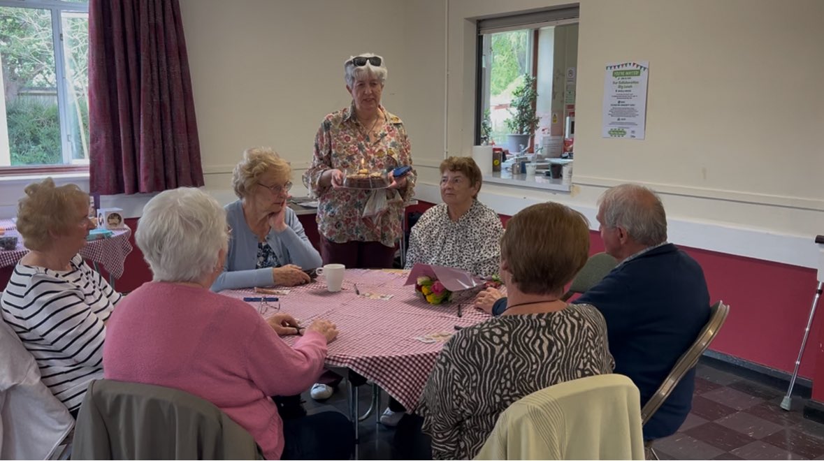Nothing beats a community social group, except a community social group with birthday cake! 🎂 

This one was for Eileen and Michael in Croydon 💚