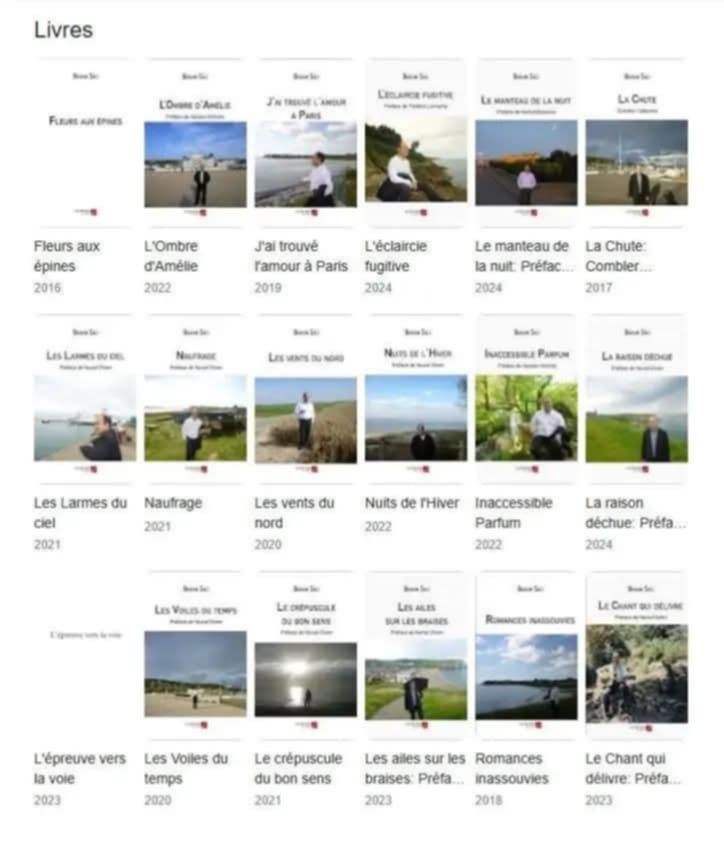 Brahim SACI (@brahimsaci) on Twitter photo Mes 18 livres de poésie qu'on peut commander partout
Fnac, Amazon, réseau des libraires, leseditionsdunet.com
#poesie #poetry #parution #publication #paris #followers <a href="/Editions_Du_Net/">Les Editions du Net</a> Mes 18 livres de poésie qu'on peut commander partout
Fnac, Amazon, réseau des libraires, leseditionsdunet.com
#poesie #poetry #parution #publication #paris #followers <a href="/Editions_Du_Net/">Les Editions du Net</a>