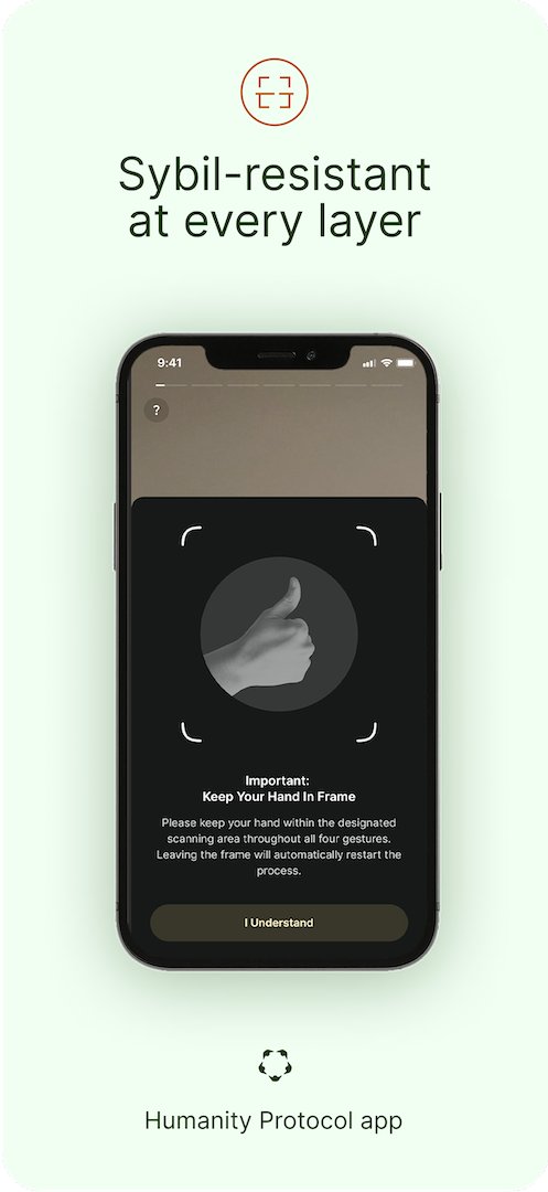 Humanityprot's tweet photo. Humanity app is live on Google Play Store! 🖐️

KEY FEATURES
➡️ Verified Human Identity: One human, one account

➡️ Privacy-Preserving: Share proof, not personal data

➡️ Cross-Platform Utility: Use your Human ID in games, wallets, DAOs, social apps

➡️ Compliant by Design https://t.co/jtHSiD5dAP