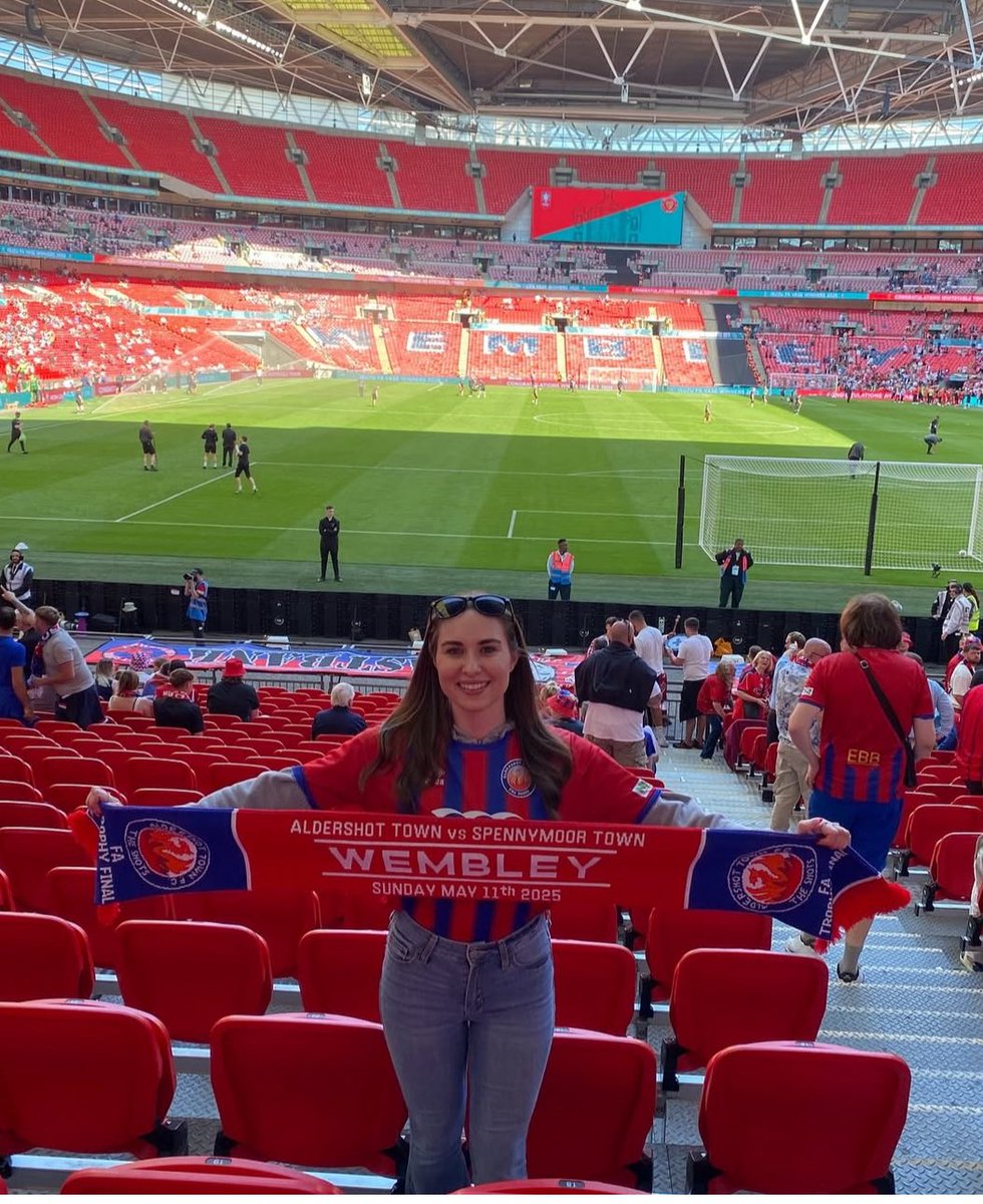 Aldershot Town FC Supporters Club (@officialatsc) on Twitter photo The supporters club committee have made a new signing of our own.
Welcome <a href="/HayleyATFC/">Hayley Jordan</a>.
Hayley is a life long shots fan and supporters club members, she brings a passion for the club and a driving force as a voice of the fans on the slab! Welcome Hayley! ❤️💙 The supporters club committee have made a new signing of our own.
Welcome <a href="/HayleyATFC/">Hayley Jordan</a>.
Hayley is a life long shots fan and supporters club members, she brings a passion for the club and a driving force as a voice of the fans on the slab! Welcome Hayley! ❤️💙