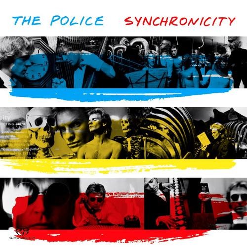 "Synchronicity", the 5th and final studio album by the Police was released today in the United Kingdom in 1983. The album featured hit singles "Every Breath You Take", "King of Pain" and "Wrapped Around Your Finger". #80s