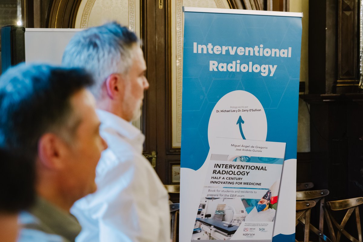 gitmi_europe's tweet image. 📘 Interventional Radiology: Half a Century Innovating for Medicine was officially presented at the XIX SERVEI Congress!

Top interventional radiologists recommend it as a must-have to prepare for the #EBIR exam by CIRSE

Available now at 👉 gitmi.es/product/ir/ and on Amazon