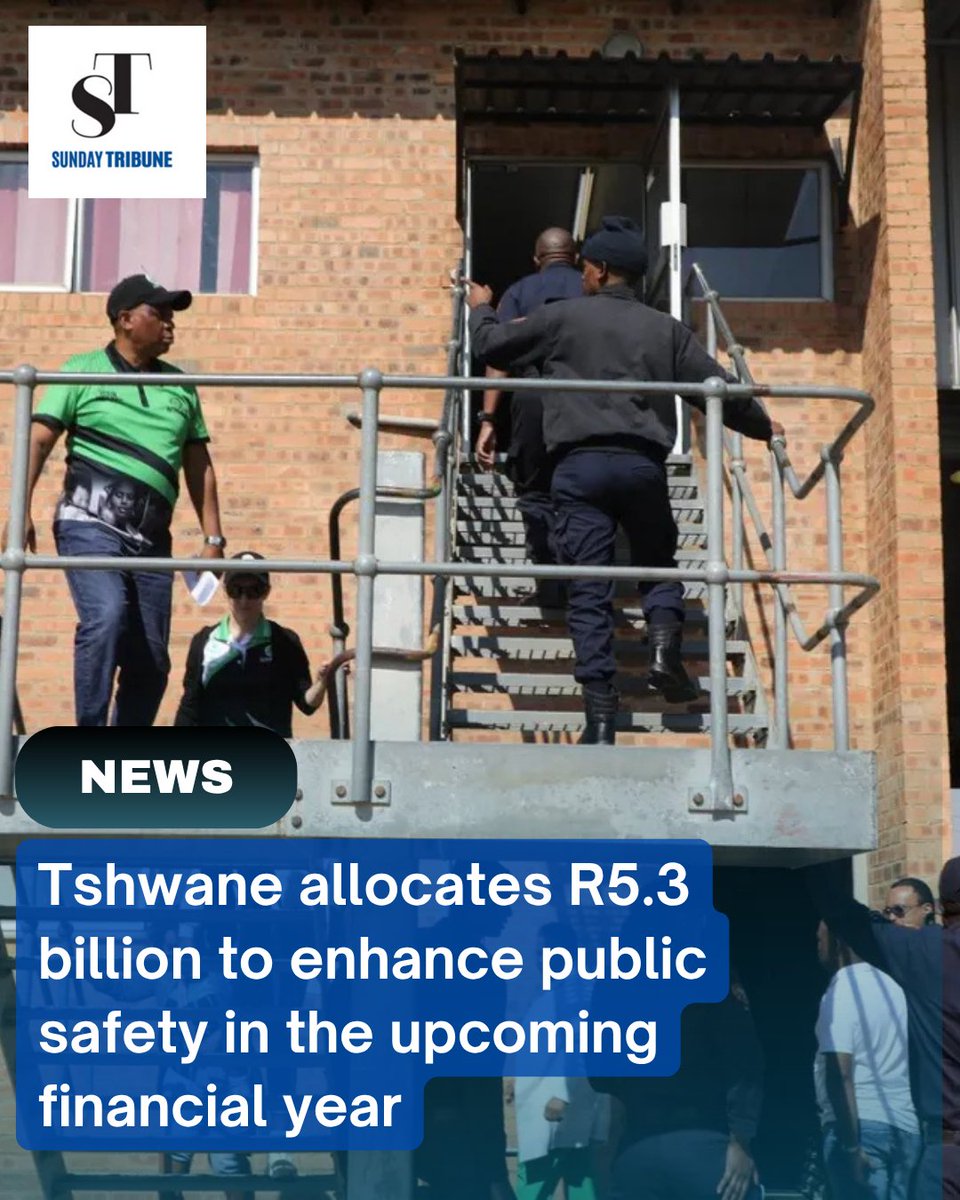 The city allocates R5.3 billion to enhance public safety, including upgrades to fire stations and hiring more metro police officers. 🛡️

Read more: iol.co.za/news/2025-06-1…

#Tshwane #PublicSafety #Budget2025 #CommunitySafety #Ishangane #Swati