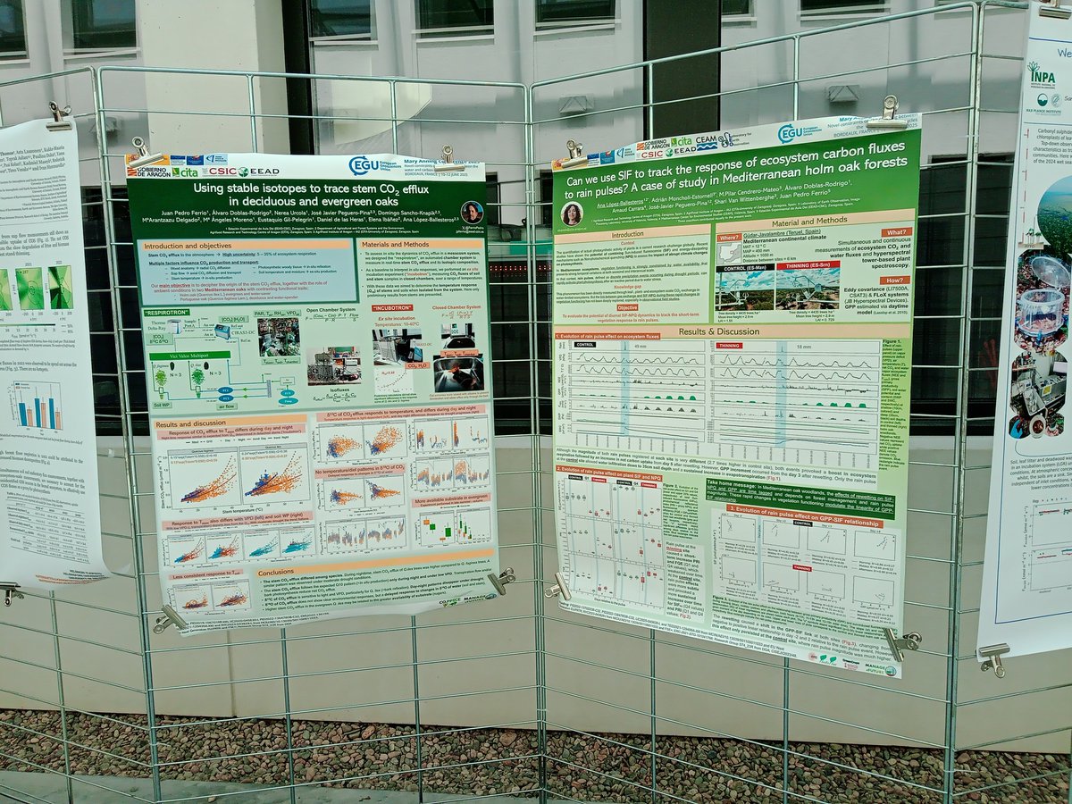 Asimilando lo aprendido la semana pasada en #EGU Mary Anning Conference: novel constrains on coupling between water &amp; carbon cycles #COS #SIF #Isotopes #remotesensing meetings.copernicus.org/mac1-coupling/ en INRAE Bordeaux <a href="/INRAE_NA_BDX/">INRAE Nouvelle-Aquitaine Bordeaux</a> <a href="/A_L_Ballesteros/">Ana Ballesteros</a> <a href="/CITAAragon/">CITA Aragón</a> <a href="/EEAD_CSIC/">EEAD - CSIC</a> <a href="/EuroGeosciences/">European Geosciences Union</a>