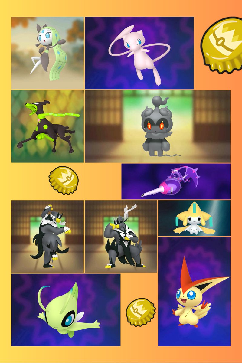 pogo_central's tweet photo. whilst most people will use their Gold Bottle Cap on their favorite Pokémon, below is a few Pokémon that have only been:
- available once
- had to be paid for
- or simply have limited availability in the game 

which Pokemon will you use the Gold Bottle Cap on? ✨ https://t.co/mavXVSayth
