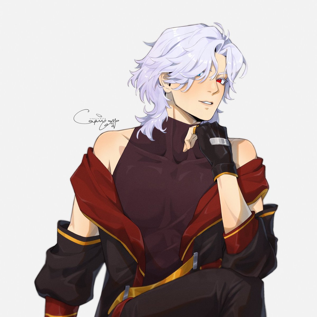 can't let go of that one fivem hair of his #RenNeedArt