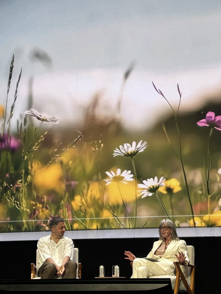Narvaez_io's tweet photo. Hi guys — another day at Cannes, learning about the future of creativity live: front row with Mustafa Suleyman @mustafasuleyman (@inflectionAI) and Colleen DeCourcy 

What a session. 💥Here’s what stuck with me:

1. AI isn’t replacing creativity, it’s supercharging it

2. Judgment, curation & brand trust will matter more

3. Chaos creates competition — and quality rises

4. Empathy + ambiguity = the next creative edge

5. Execution is no longer a barrier. Everyone can build.

Incredibly exciting times.

Yes, AI is democratizing creativity — but true creatives who command ideas will lead.

The playing field is level.
But vision is more important than ever.

#CannesLions #Cannes2025 #FutureOfCreativity #AIandCreativity
#Marketing 
#experience