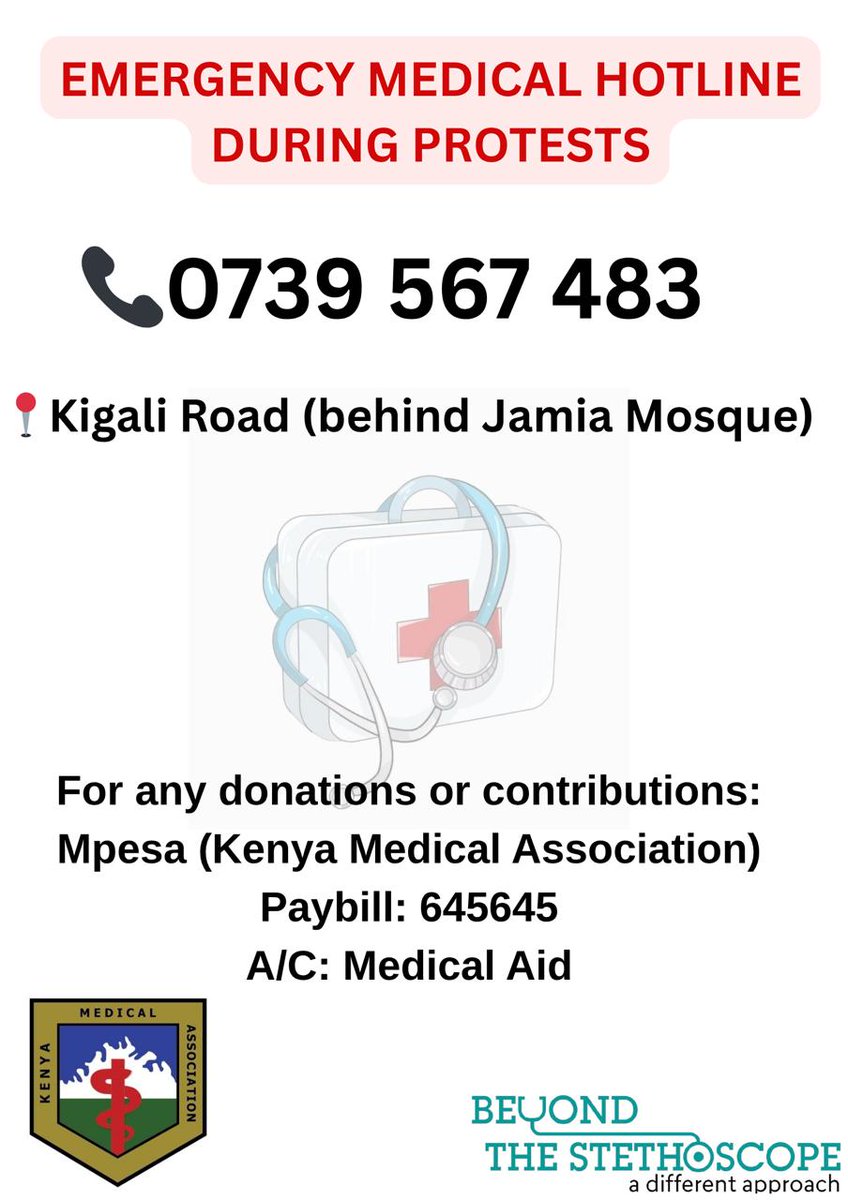 Amakove Wala (@lizwala) on Twitter photo For medical assistance, please circulate
<a href="/KenyaMedics_KMA/">Kenya Medical Association</a> <a href="/kot/">Kenyans On Twitter</a> For medical assistance, please circulate
<a href="/KenyaMedics_KMA/">Kenya Medical Association</a> <a href="/kot/">Kenyans On Twitter</a>