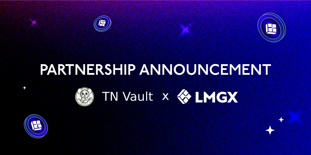 LmgxToken's tweet photo. We’re proud to announce our strategic partnership with @TNVault – a forward-thinking team working to bridge the gap between real-world finance and on-chain liquidity.

At LMGX, we’ve spent over a decade building trusted infrastructure across global markets — from forex to crypto — and now, we’re expanding into DeFi, staking, and tokenized assets with one mission in mind:
👉 To unlock seamless financial utility across sectors.

This partnership comes at a key moment:
🧪 As TNVault prepares to launch their prototype,
💡 We’re joining to provide early ecosystem support, liquidity strategy, and cross-sector collaboration.

Together, we’re aligning expertise from TradFi with the speed and innovation of Web3 — shaping a future where assets flow freely, securely, and transparently between systems.

Let’s show the space what cross-sector collaboration really means.
Let’s build with purpose.
Let’s unlock the vault. 🔓
#LMGX #TNVault #DeFi #RWA #Web3Finance #LiquidityLayer