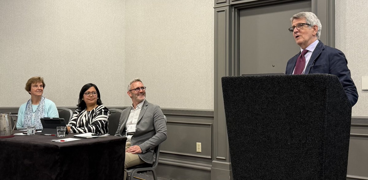 ryankmcaleer's tweet photo. It was a pleasure to have convened a panel at CTSA's 2025 convention exploring the agency of baptism (dialogue, co-responsibility, and conversion). Thanks to Prof. Brad Hinze (Fordham) for moderating, and my co-panelists Maria Cimperman, RSCJ (CTU) and Kim Mendoza (KU Leuven). https://t.co/HCQr9OUBa0