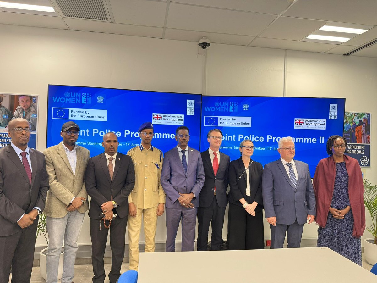 Maanta waxa aan guddoomiyay kulan muhiim ah oo looga hadlayay dardargelinta wajiga labaad ee Barnaamijka JPP (Joint Police Programme – Phase 2).