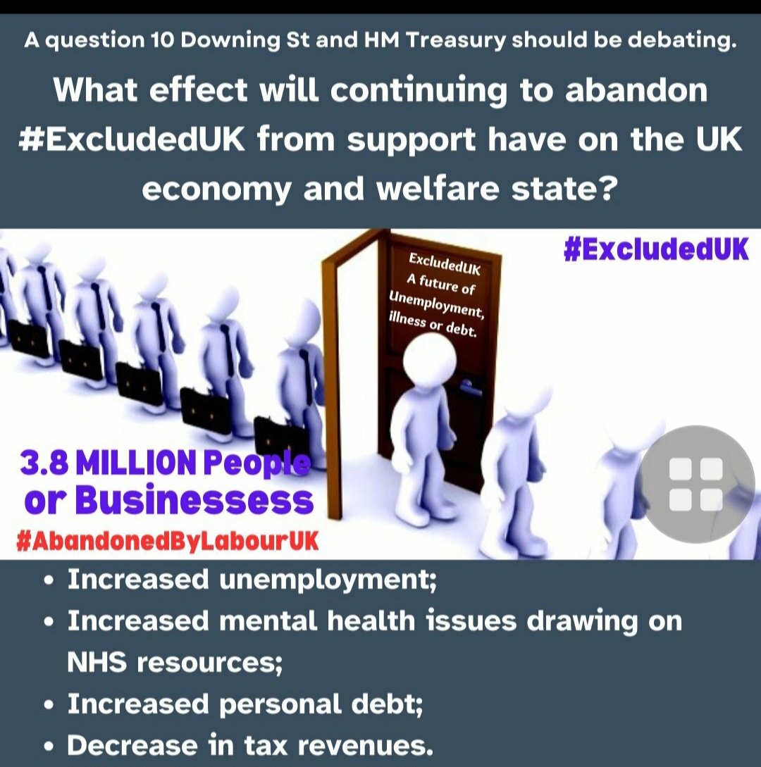 <a href="/JoStevensLabour/">Jo Stevens</a> <a href="/UKLabour/">The Labour Party</a> Since your Govt first entered <a href="/10DowningStreet/">UK Prime Minister</a> we have seen more and more business closures, redundancies, bankruptcies, rising poverty, debt, and 3 more suicides, so what plans do you have to get justice for your #ExcludedUK constituents in #Cardiff East
x.com/JoStevensLabou…