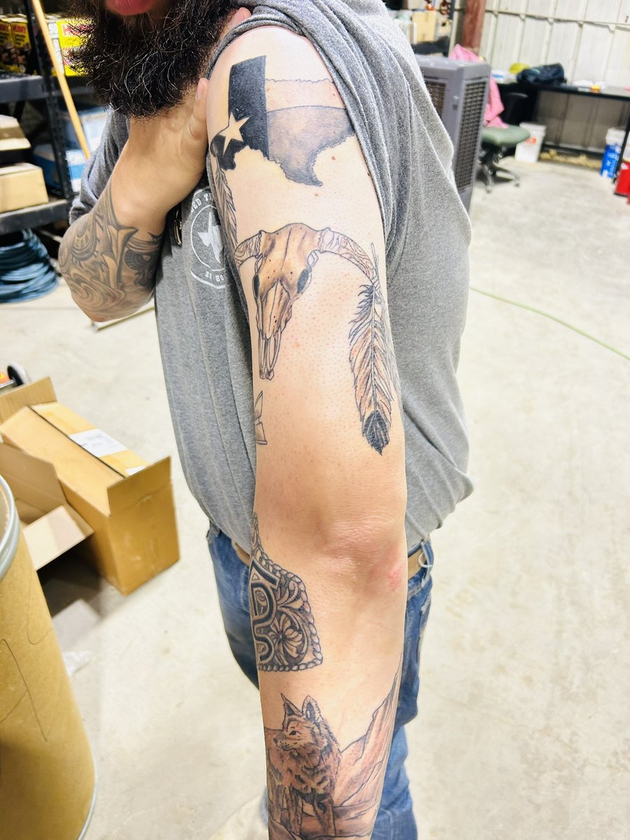 dnealy007's tweet photo. A update on my sleeve tattoo https://t.co/wOhKRl3N2v