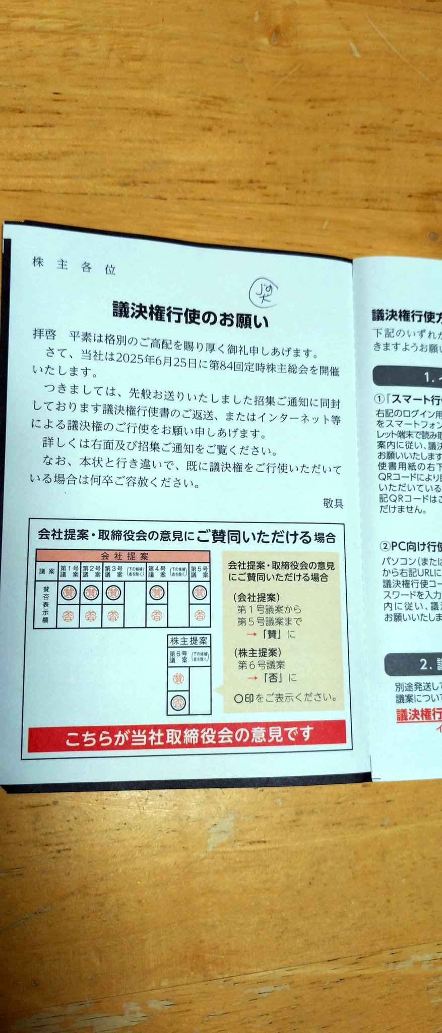 フジ・メディア・ホールディングス　第84回定時株主総会招集ご通知書 株主通信/報告書 | IRライブラリー | 日揮ホールディングス株式会社