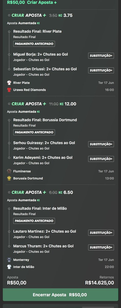 Cadê os bingos de hoje???

O meu é esse