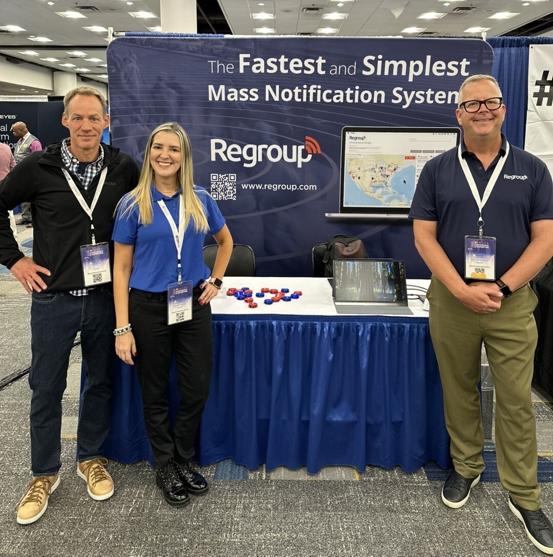We’re excited to be at the 2025 IACLEA Annual Conference in Atlanta! 🎓🚨 

Stop by our Booth #607 to see how Regroup’s mass notification system supports campus law enforcement and public safety teams with fast, effective emergency communication.

#IACLEA2025 #CampusSafety