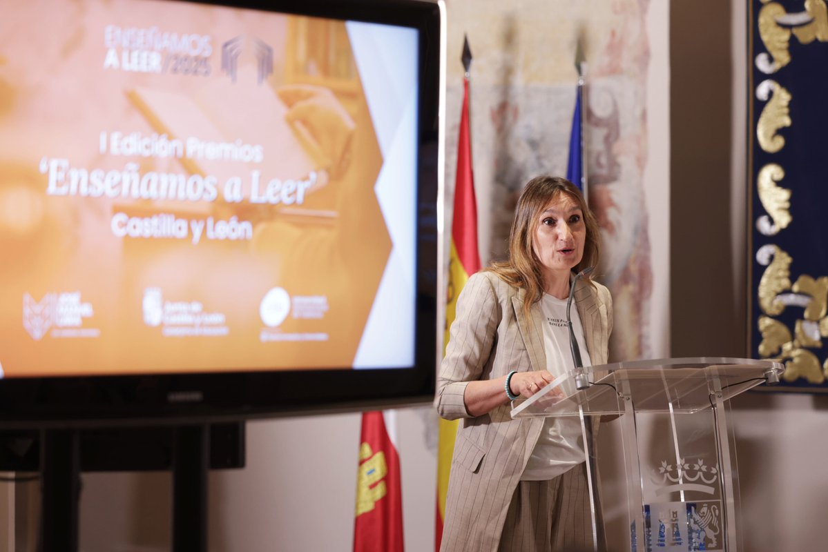 FundacionJMLara's tweet photo. 📚La lectura tiene el poder de transformar, y así lo han demostrado los 5 proyectos ganadores de la I Edición del certamen #EnseñamosaLeer en Castilla y León, una iniciativa de #FJML y @UniversidadVIU, con el apoyo de @educacyl.
¡Gracias a las más de 30 propuestas presentadas!👏 https://t.co/XcKIg3Z8x8