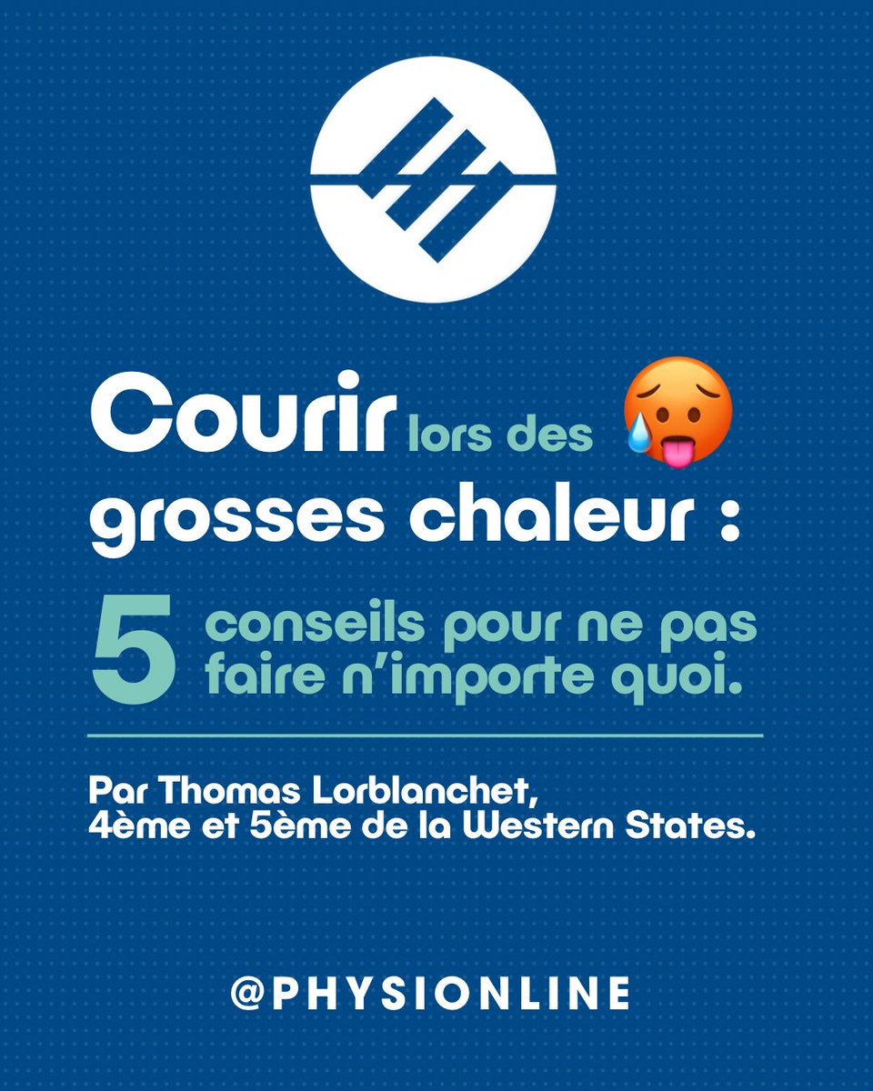 lorblanchet's tweet photo. Mes trois participations à la Western States m’ont montré qu’il ne fait finalement pas si chaud en France. 😅 Quelques conseils pour courir cet été : https://t.co/ik1KBrbQqB