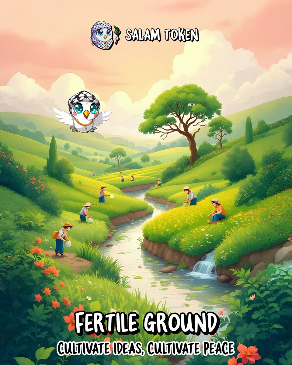 TokenSalam's tweet photo. Cultivate your game strategy with the same care that farmers give to their crops. By sharing valuable tips within our community, we can all thrive and grow stronger together. Letโs build success as a team!
#SalamToken #Peace #Unity #Blockchain #Innovation #Crypto #Hope #Gamebot https://t.co/l9ycjZNin2