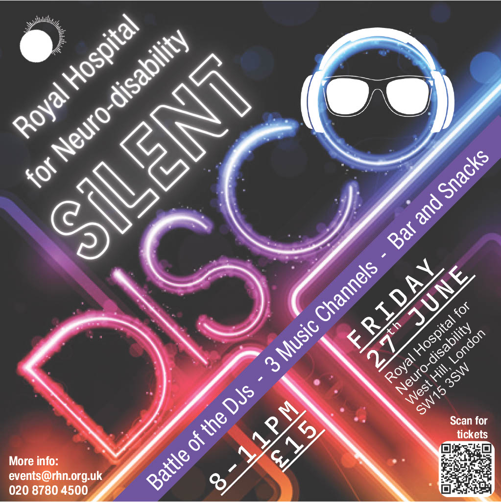 Join our silent Disco 🪩
📅Friday 27 July
🍟Bar and Snacks 🥤