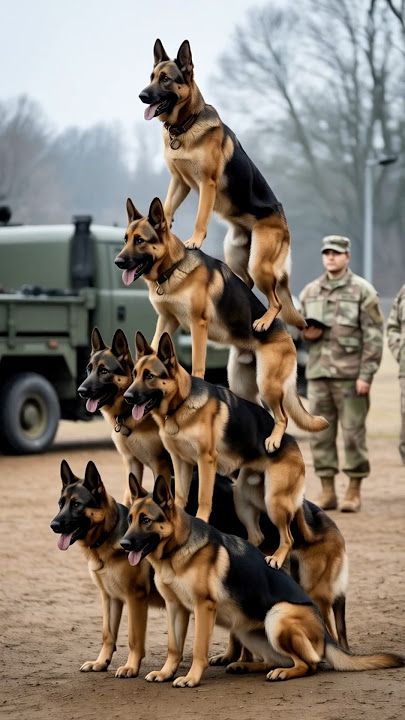 gsd_loversclub's tweet photo. #GermanShepherd #GSD #K9Unit #WorkingDogs #DogTraining #MilitaryDogs #PoliceDogs #ServiceDogs #TrainedDogs #DogsofTwitter #CanineTeam #DogSkills #DogLovers #FutureHeroes #WorkingDogWednesday #DogLife #FurryFriends #DogPyramid #Teamwork #ShepherdLife #IntelligentDogs #TrendingDogs https://t.co/LASFndeshH