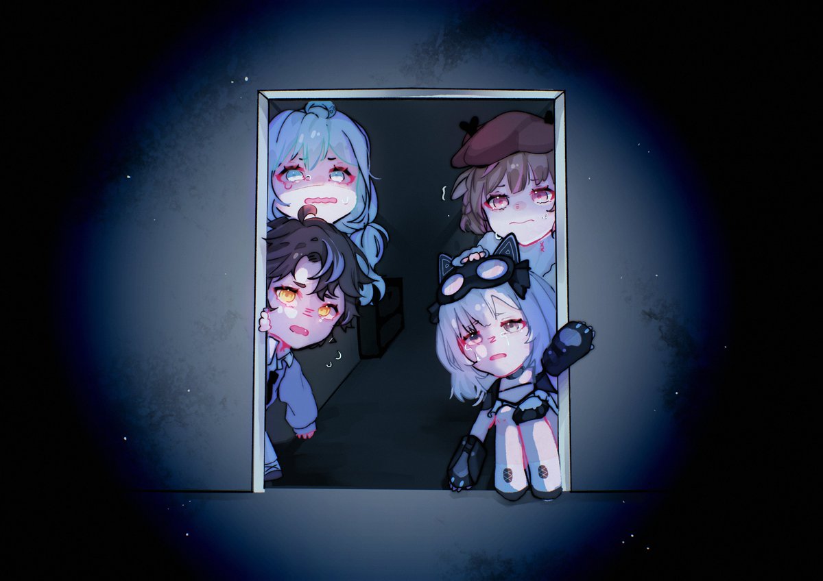 蹲在門口瑟瑟發抖的蕗比醬那2嘎思姬
感謝格格蘭老師(<a href="/G_g_blu/">格格藍🟦委託開放中！</a> )接受我的委託
#咪圖之飯
#克畫
#DrawLubee
#M1chiArt