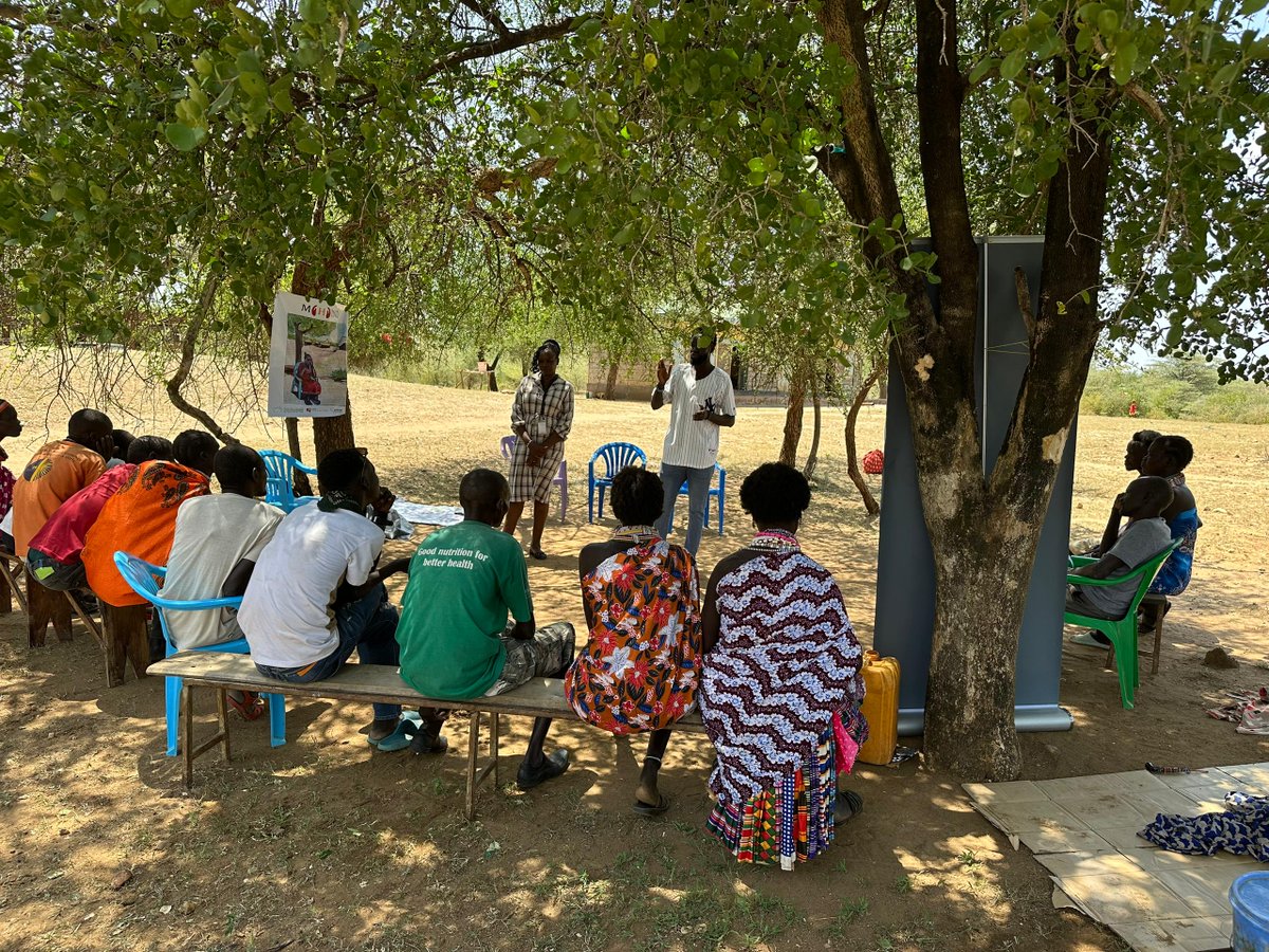Community dialogue meetings in Longeleya Boma (Kapoeta South) &amp; Mabioryar (Warrap State) brought people together to openly discuss mental health, challenge stigma, &amp; promote collective healing as part of #MentalHealthMonth.
Real change starts with real conversations #HealthForAll