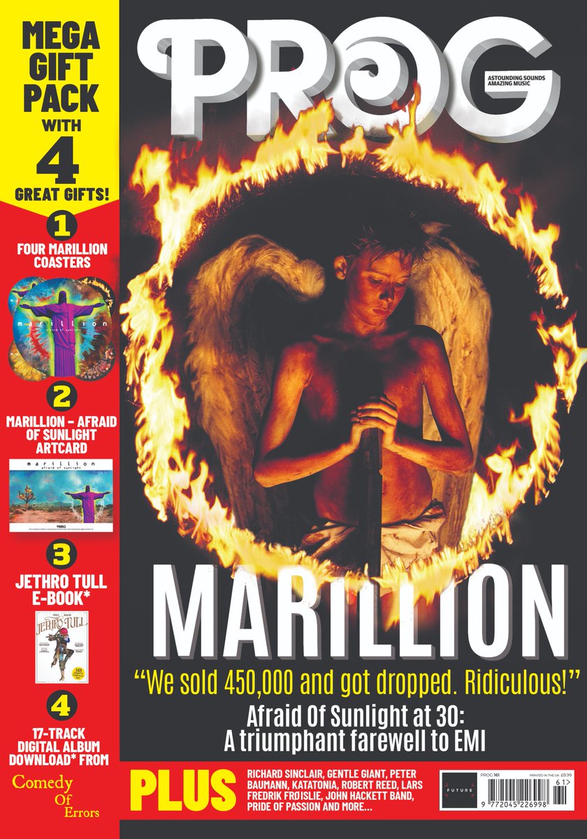 ProgMagazineUK (@progmagazineuk) on Twitter photo Here's the cover of a gift-packed Prog 161, on sale Friday! <a href="/MarillionOnline/">Marillion</a>, Richard Sinclair, <a href="/GGIANTMUSIC/">Gentle Giant</a>, Peter Baumann, <a href="/KatatoniaBand/">KATATONIA</a>, <a href="/johnhackettband/">johnhackettband</a>, Pride Of Passion, <a href="/HedvigMollestad/">HedvigMollestad</a>, Lars Fredrik Frøislie, <a href="/StevenWilsonHQ/">Steven Wilson</a>, Mike Oldfield, <a href="/TheJonAnderson/">Jon Anderson</a>, and more... Here's the cover of a gift-packed Prog 161, on sale Friday! <a href="/MarillionOnline/">Marillion</a>, Richard Sinclair, <a href="/GGIANTMUSIC/">Gentle Giant</a>, Peter Baumann, <a href="/KatatoniaBand/">KATATONIA</a>, <a href="/johnhackettband/">johnhackettband</a>, Pride Of Passion, <a href="/HedvigMollestad/">HedvigMollestad</a>, Lars Fredrik Frøislie, <a href="/StevenWilsonHQ/">Steven Wilson</a>, Mike Oldfield, <a href="/TheJonAnderson/">Jon Anderson</a>, and more...