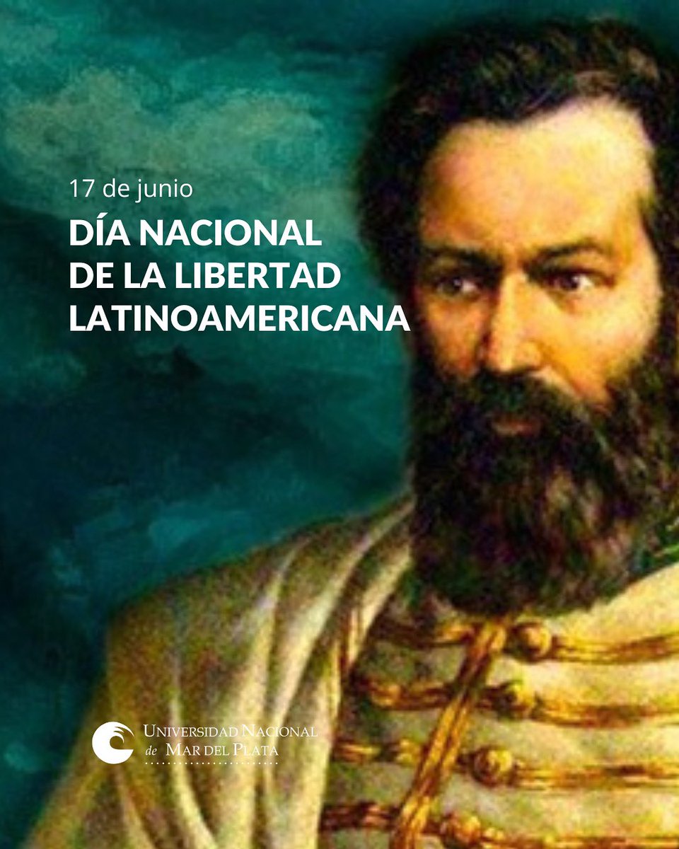🇦🇷 Conmemoramos el paso a la inmortalidad de Martín Miguel de Güemes, figura clave de nuestra independencia.

Líder de la Guerra Gaucha y de los Infernales, su lucha fue decisiva para defender el norte y hacer posible la campaña libertadora.

#UNMDP #Güemes #17DeJunio #SomosUNMDP