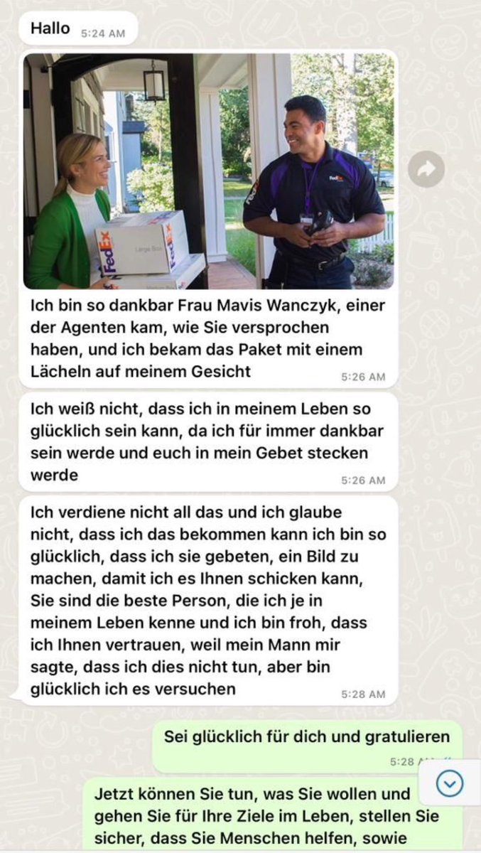 Glukwunsch