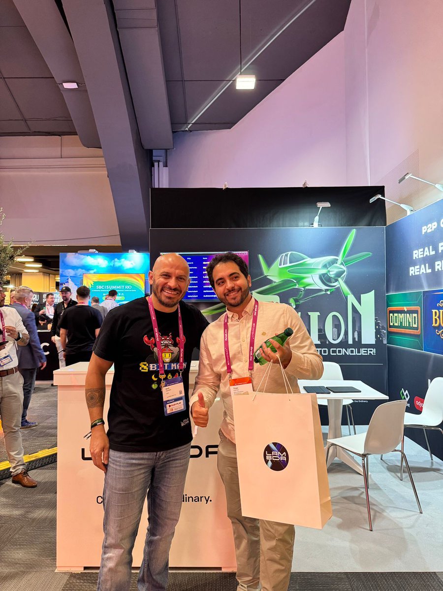 lambdagaming_io's tweet photo. What a week in Malta! 🇲🇹
#SBCSummitMalta ✅ Booth #A20 packed: launched BitMan Twinko, ran a pop-up tourney, and jumped on Beyond the Reels to talk innovation math.
6k pros / 2k operators = collab overload. Missed us? DM!
Next stop: London, 2-3 July. 🚀
#LambdaGaming #iGaming https://t.co/7ICoL9I5VC