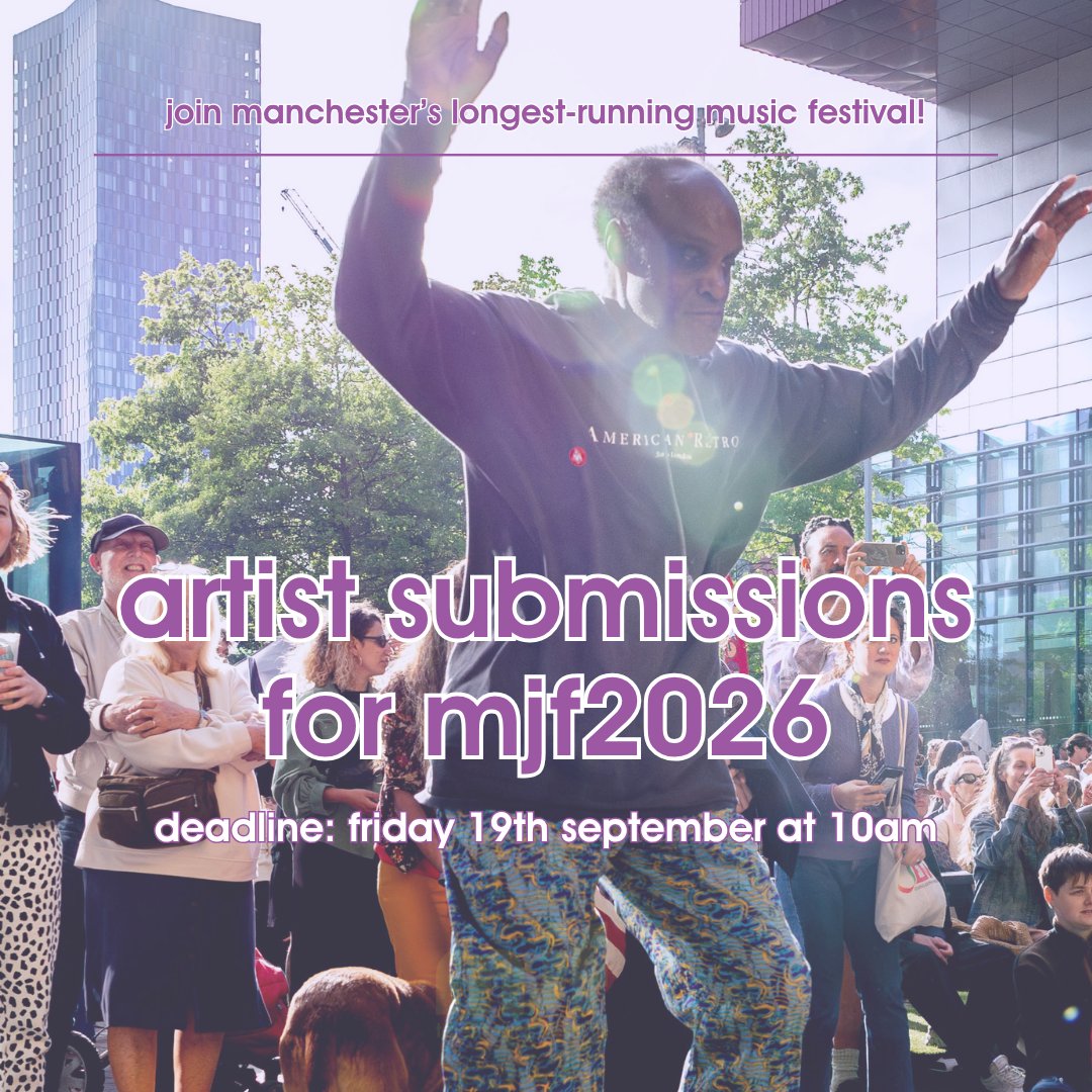 ManJazzFest's tweet image. 🚨 Artist Submissions are now open 🚨

Calling all jazz artists from the UK &amp;amp; beyond, join manchester’s longest running music festival 👉 manchesterjazz.com/our-artists-sc…

#mjfartists2026 #mjf2026