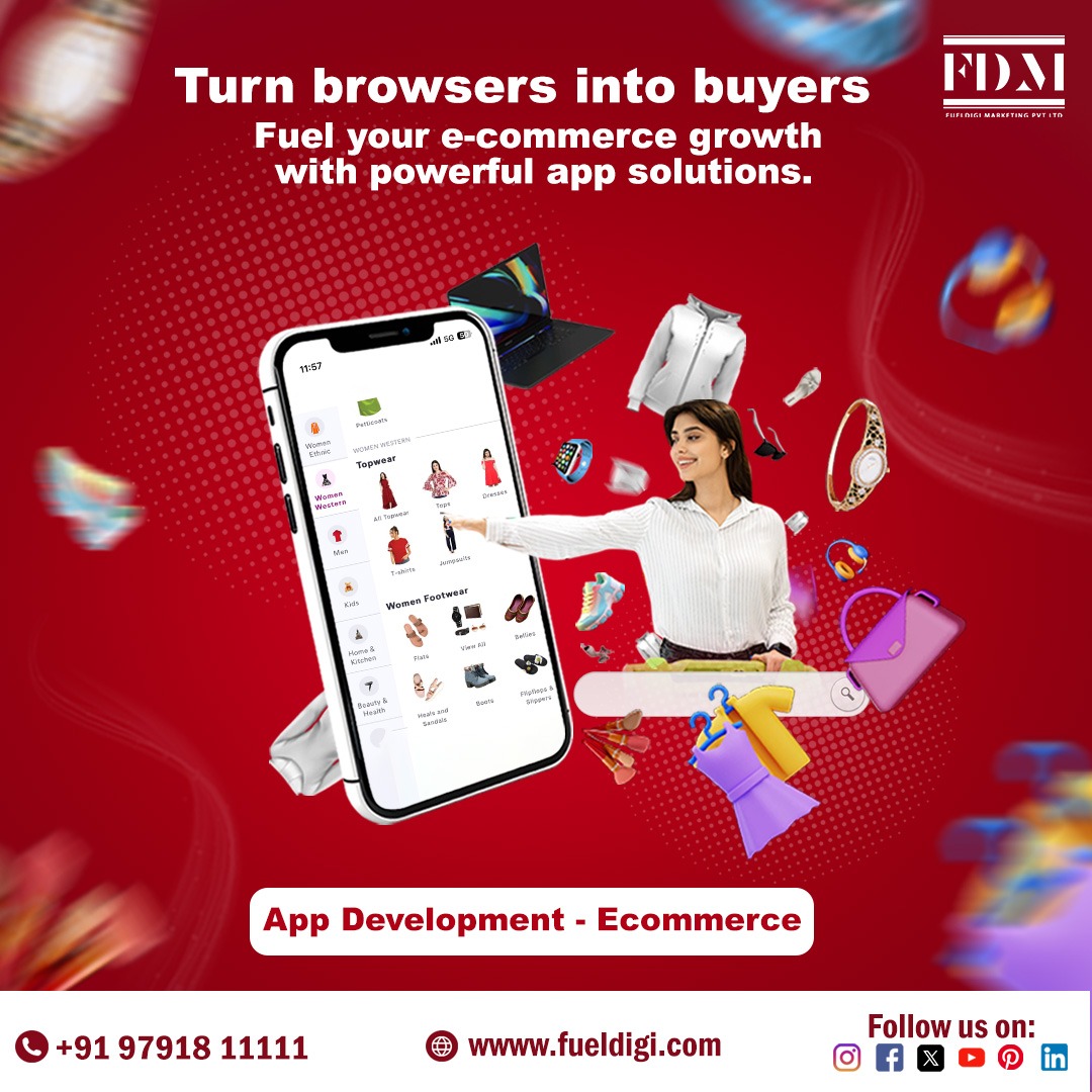 Fueldigital1's tweet image. 📱 Launch Your Own E-commerce App Today!
A custom-built mobile app may propel your company to new heights. Sell more quickly, reach a larger audience, and keep in touch with your consumers around the clock
#EcommerceAppDevelopment #MobileAppForBusiness #Fueldigi #OnlineStoreApp
