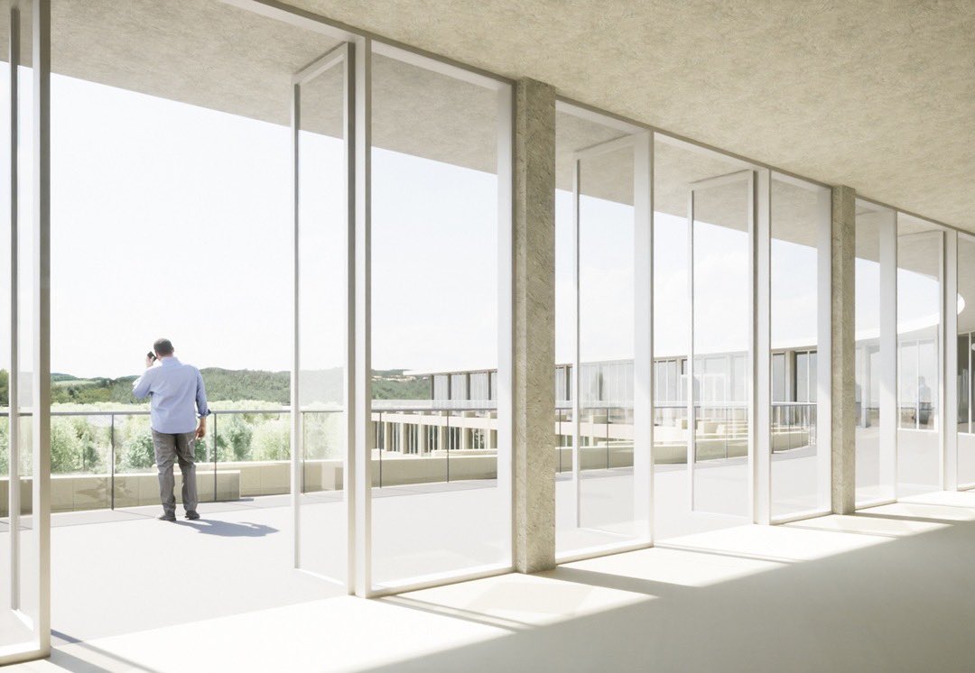 In the competition for rehabilitating Madrid's Puerta de Hierro Hospital for ALS/palliative care, we understood the opportunity to preserve this masterpiece of hospital architecture in Spain by Josep Bosch Aymerich.

agi-architects.com/blog/en/rehabi…