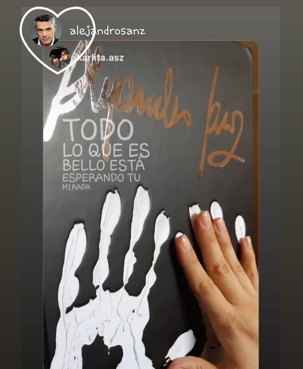 Tú ejército siempre contigo 😍
A más ruido...más música jefe💖<a href="/alejandrosanz/">Alejandro Sanz</a>