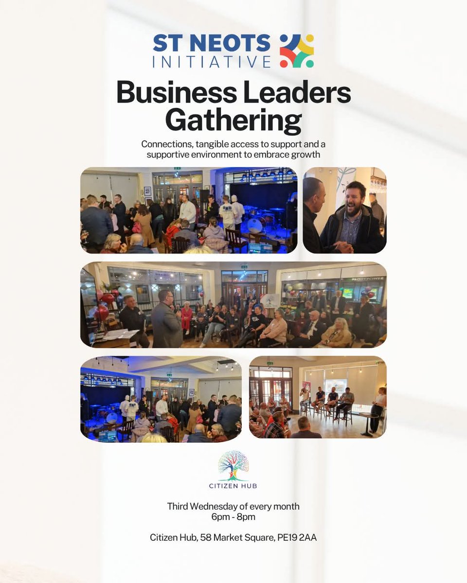 🚨 24 HOURS TO GO! 🚨

Our next Business Leaders Gathering is happening TOMORROW and you won’t want to miss this one.

🕕 6PM
📍 Citizen Hub, Market Square

Building, scaling, or just getting started — this is your space to connect, be inspired, and grow.

eventbrite.com/e/business-lea…