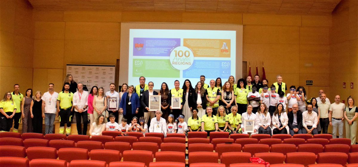 Albacete es reconocida con el

🏆STATUS REGIÓN ANGELS🏆

#GAIAB y @GUETS como #SEM

Gracias a todos/as los/as profesionales por su excelencia en la atención al #ICTUS 

Gracias a los #SVA de Albacete, Villarobledo, Hellín y Almansa, #SVB y Gigante 1.

Seguimos! 

#SomosGUETS
