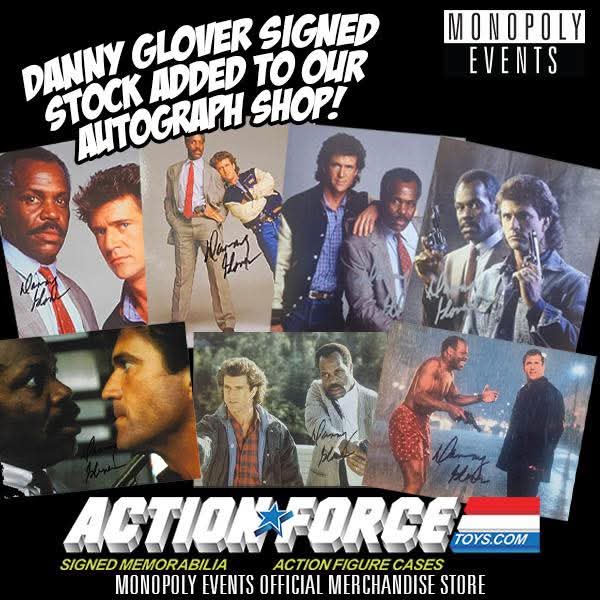 ftlowrestling's tweet image. If you are a Lethal Weapon Fan then these pieces are for you

We have a variety of #LethalWeapon prints already signed by #DannyGlover from our recent @hrwfest

All our stock will come with a Monopoly Events Certificate of Authenticity

All on actionforcetoys.com Right NOW