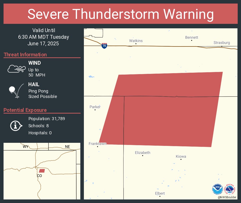 NWS Boulder tweet media