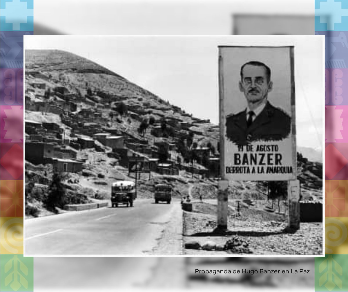 7 AÑOS DEL GOBIERNO DE HUGO BÁNZER
Dictadura militar, auge económico y deuda externa
facebook.com/share/p/15U8qp…
#200dias #Bolivia #Bicentenario #200añosdelibertad #200AñosDeHistoria