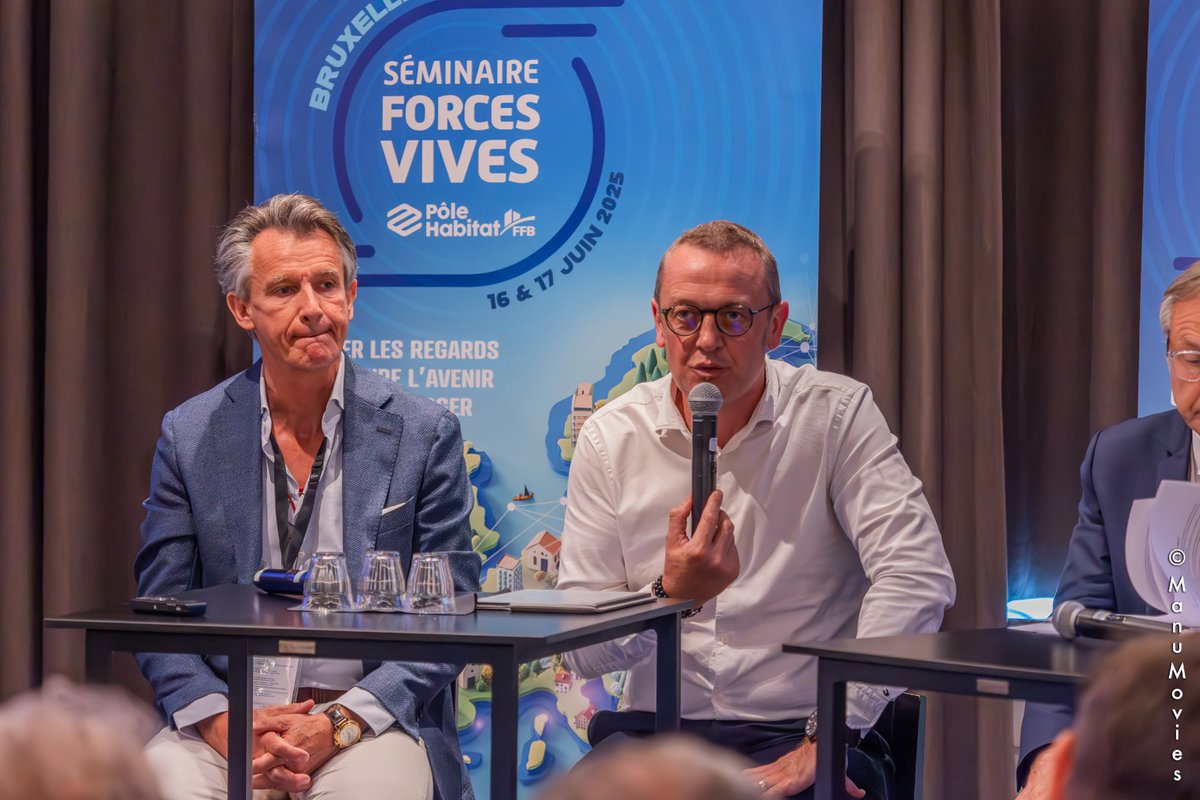 HabitatFFB's tweet image. SÉMINAIRE DES FORCES VIVES 2025
« Croiser les regards, Construire l'avenir, S'unir pour loger »
Table ronde 🎤« Résoudre la 📉 crise du 🏢 logement 🏠 en Europe »
« Pôle Habitat FFB se félicite que la Commission Européenne -@EU_Commission - se saisisse de la crise du…