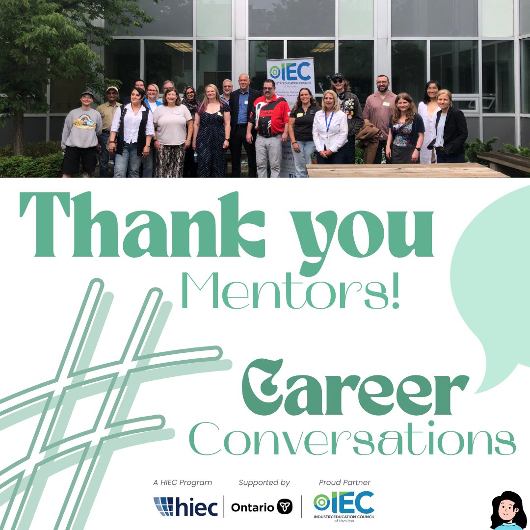 Thank you to <a href="/DVSS_HWDSB/">Dundas Valley Secondary School</a> and the grade 10 students for welcoming these amazing volunteer mentors on Monday, June 9th to engage in Career Conversations. We are thankful to the mentors for coming and participating! 💗

<a href="/HaltonIEC/">HIEC</a>
#Ontario #CareerCoaching #InspireYouth