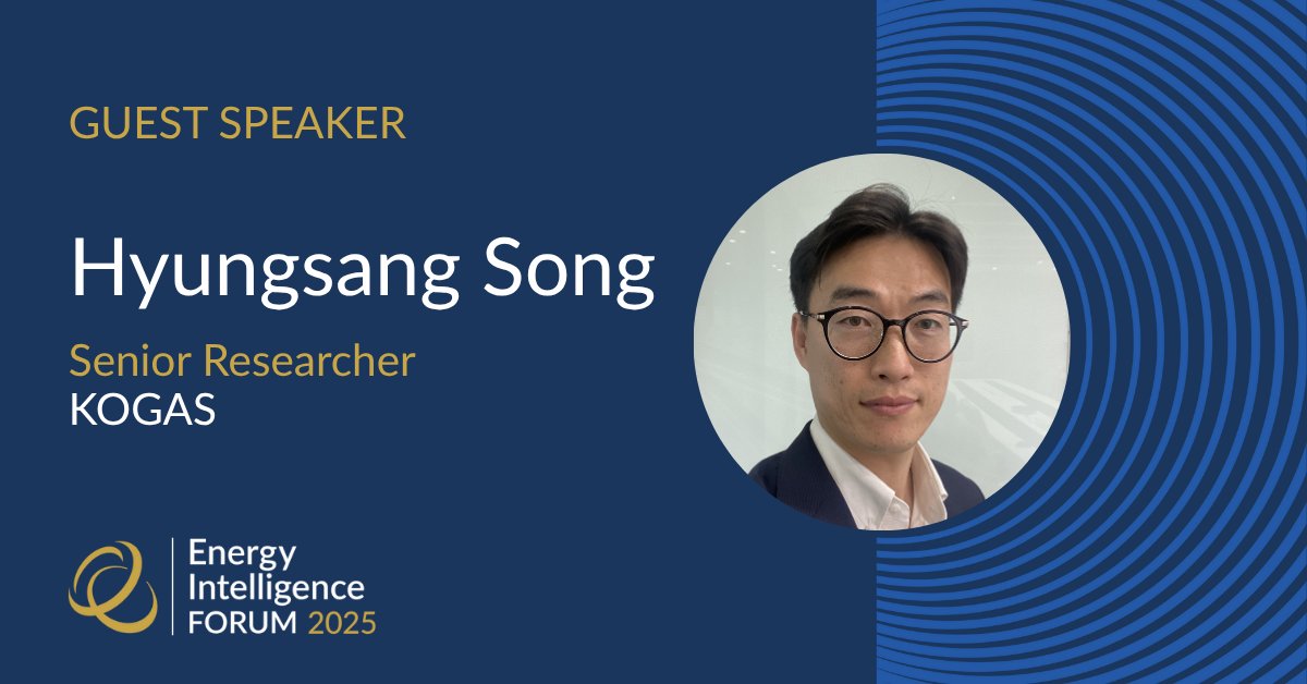Be part of the conversation as Hyungsang Song, Senior Researcher at #KOGAS, takes the stage at the 2025 Energy Intelligence Forum — where the future of energy is defined.

Secure your delegate pass today: 🔗 bit.ly/3YlsmJa

#EIForum2025 #EnergyPolicy #Protectionism