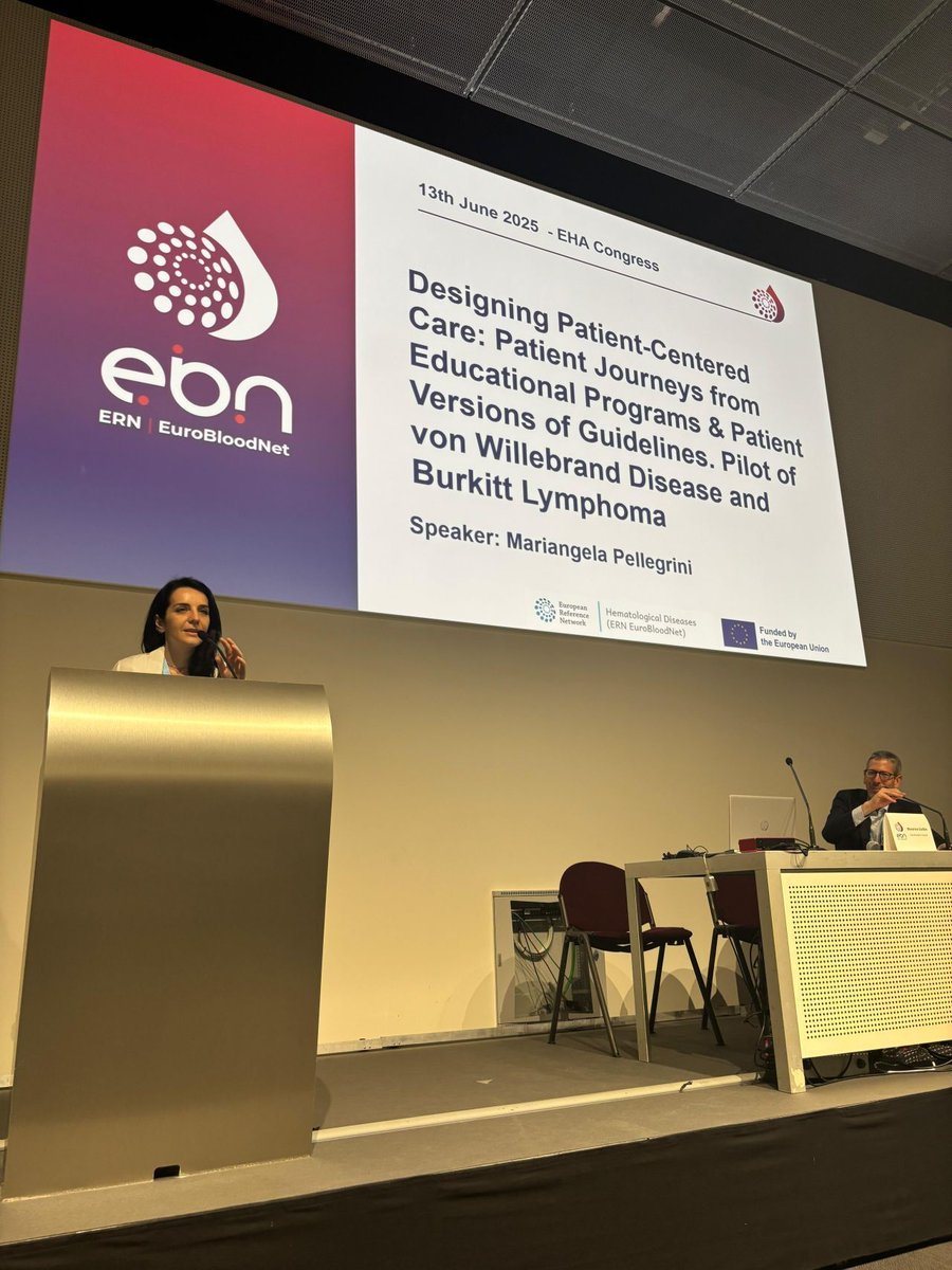 EHC_Haemophilia's tweet photo. 🩸 Reflecting on #EHA2025 in Milan! Exciting advances in rare #BleedingDisorders & our successful #VWD pilot #EducationalProgramme w/ @ERNEuroBloodNet - empowering patients through collaborative tools. 🔗 Learn more: https://t.co/FxCr9K87n1
@EHA_Hematology https://t.co/m3pRb9CIpu