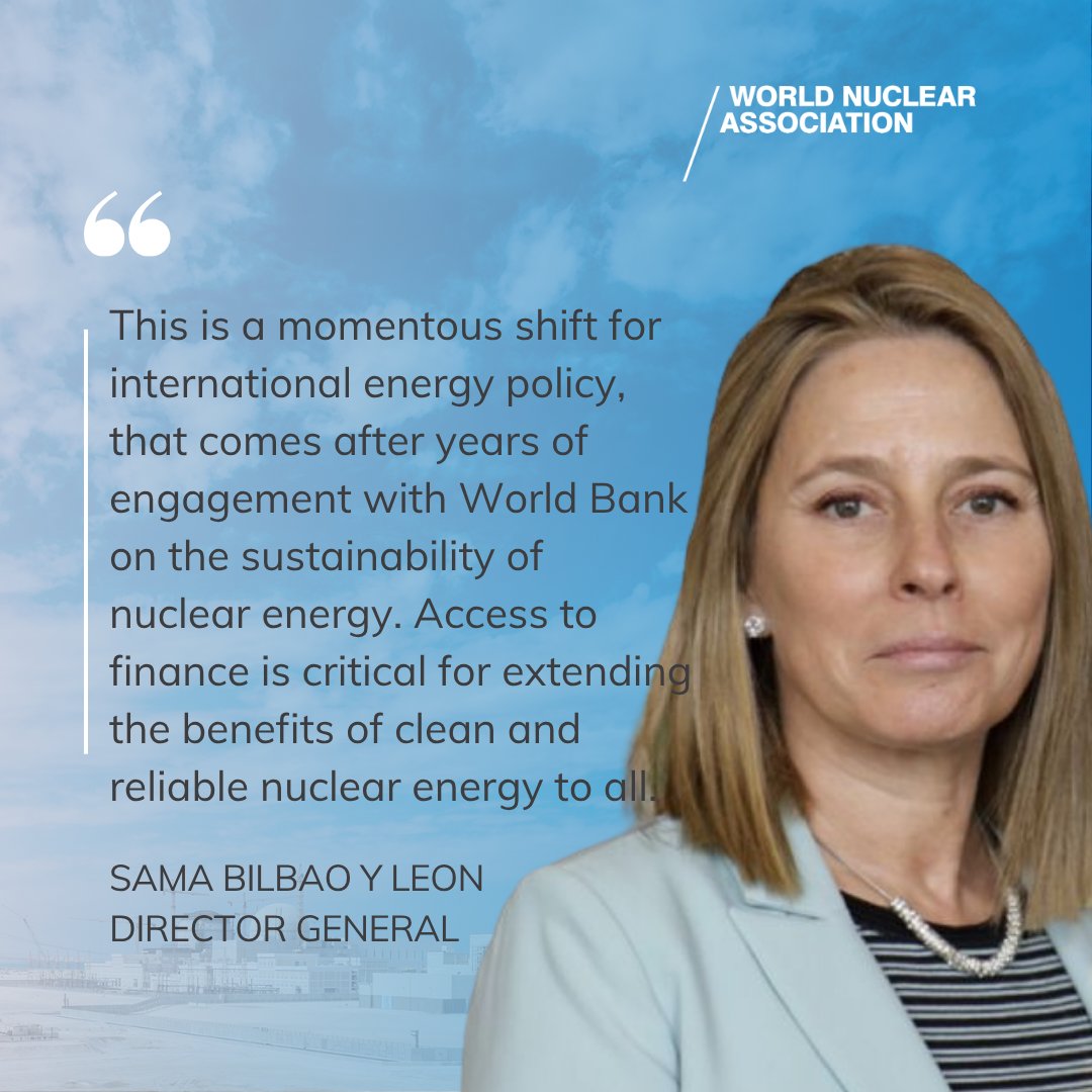 In a pivotal policy shift, the World Bank has reversed its long-standing position and will now consider funding nuclear energy projects. The Asian Development Bank is also preparing to follow suit.

Read more here: brnw.ch/21wTsHW 

#NuclearEnergy #CleanEnergy