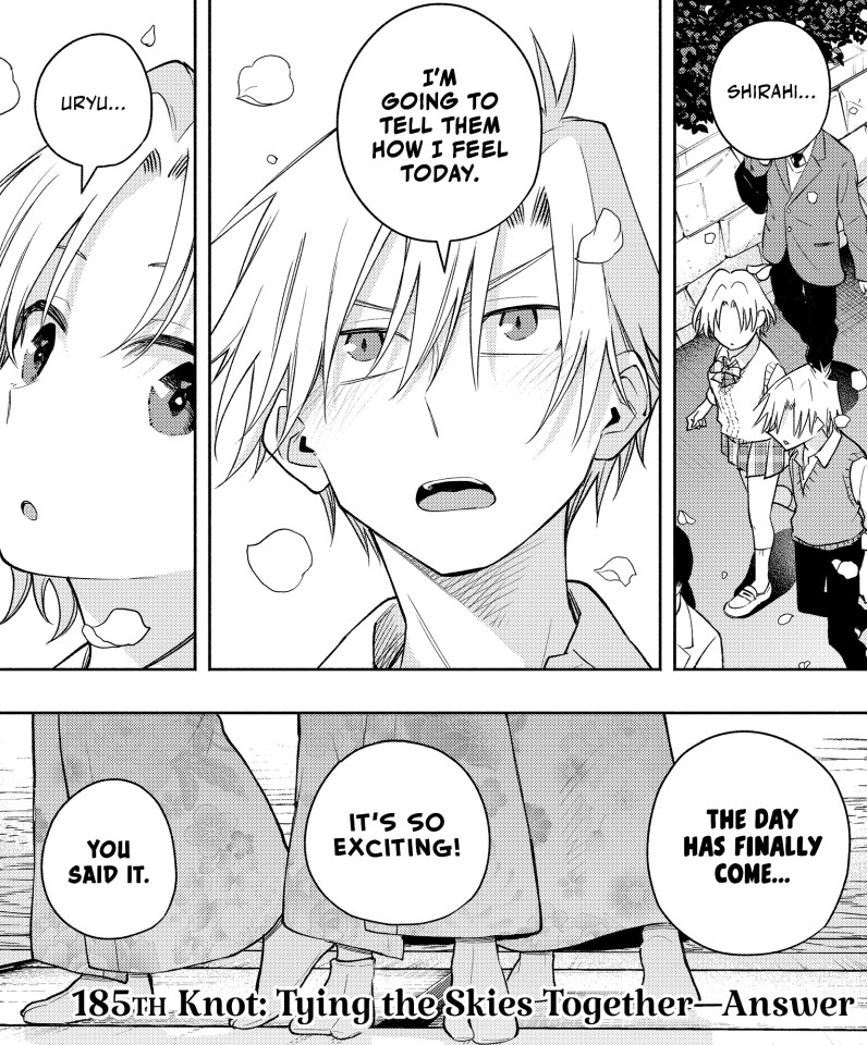 Tying the Knot with an Amagami Sister, Chapter 185 Tying the Skies Together—Answer is now available!
🌸Read: s.kmanga.kodansha.com/ldg?t=10007&e=…

Read the romantic comedy manga that inspired the anime series! New simulpub chapters update every Tuesday, only on K MANGA!