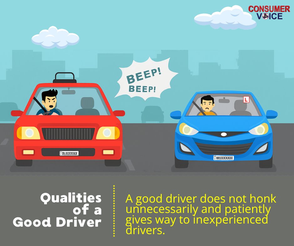 Good driving isn’t just about reaching your destination—it's about making the journey safer for everyone on the road.
✅ Always give fellow drivers enough time and space
✅ Avoid unnecessary honking
✅ Show patience towards learner drivers
Let’s build a more responsible and