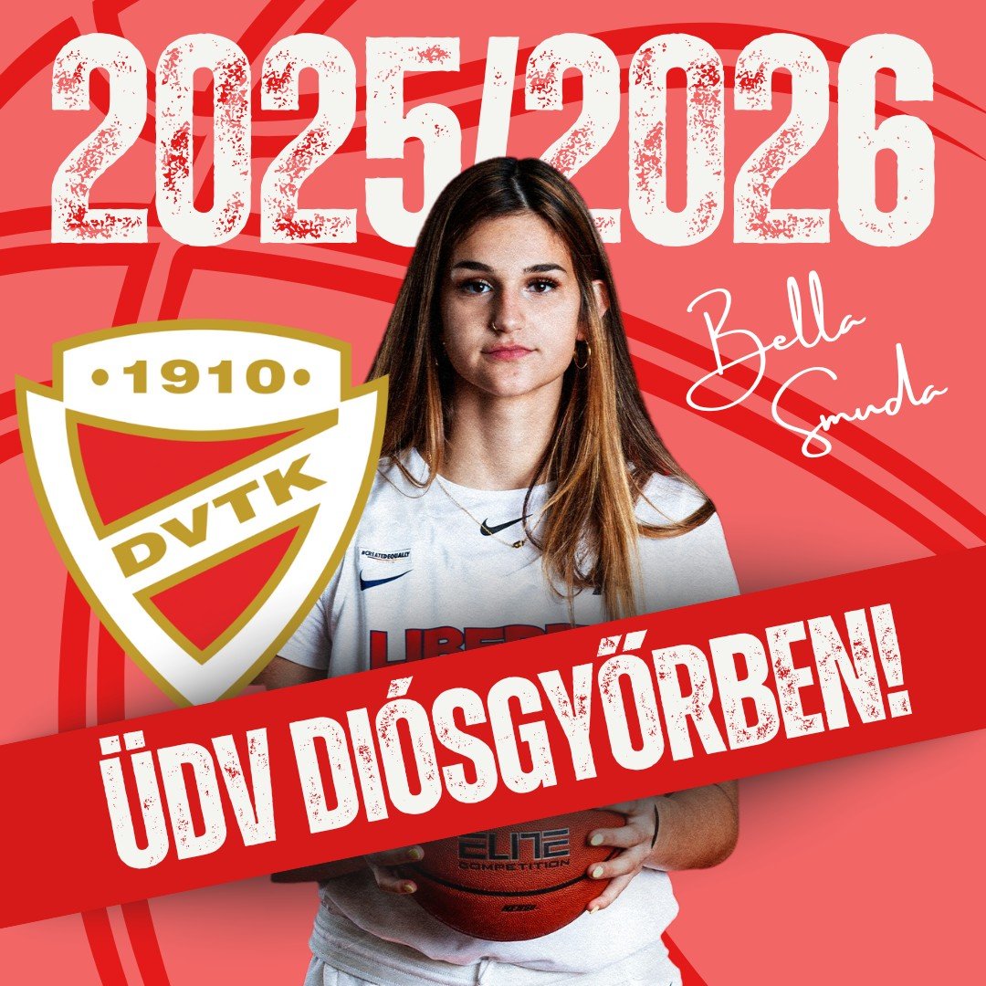 Bella Smuda will play for DVTK HUNTHERM in the upcoming season! Welcome to Miskolc!