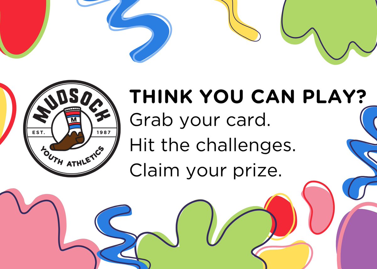 Coming to our tent at the Spark! Fishers Street Festival… we’re unveiling the challenges, you bring the energy, we’ll provide the prizes! 🎉 Free Play Challenge Cards await…